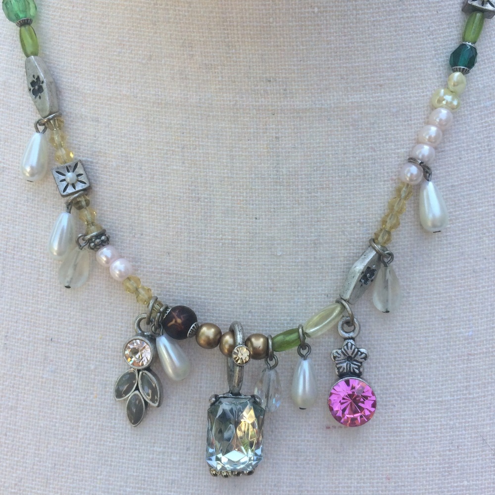 Vintage Charm Necklace & Bracelet Set by UK Accessorize/Monsoon